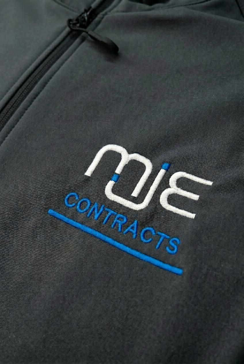 Custom embroidered business workwear by Bespoke Print and Embroidery