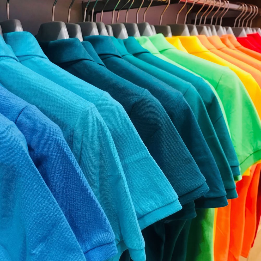 Custom embroidered polo shirts by Bespoke Print and Embroidery for UK businesses and corporate teams