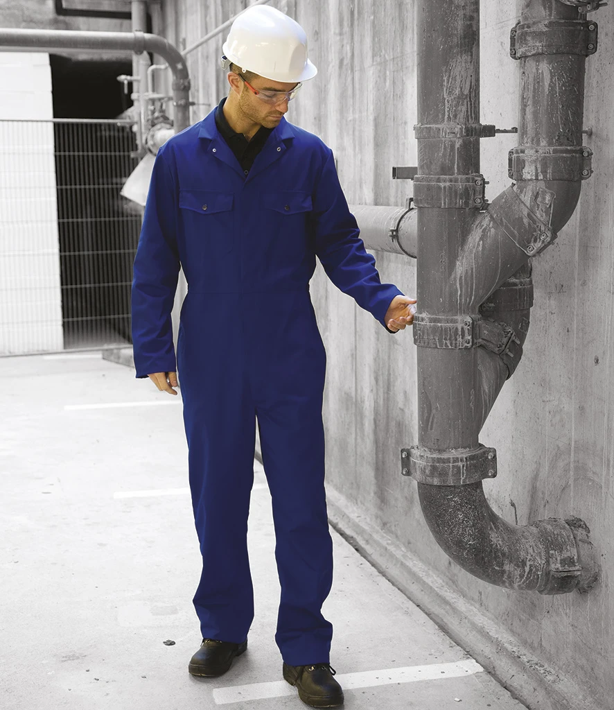Custom branded coveralls